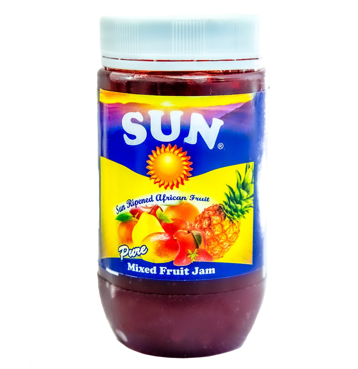 Sun Jam Mixed Fruit Jam Happy Hippo Foods