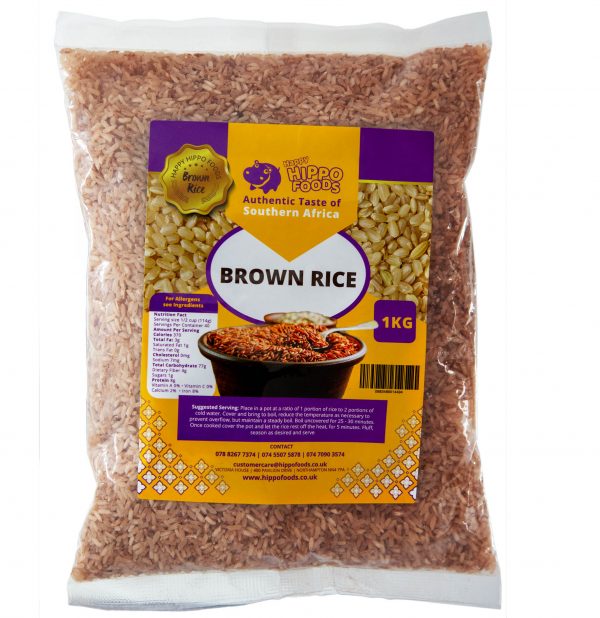 Happy Hippo Foods Brown Rice