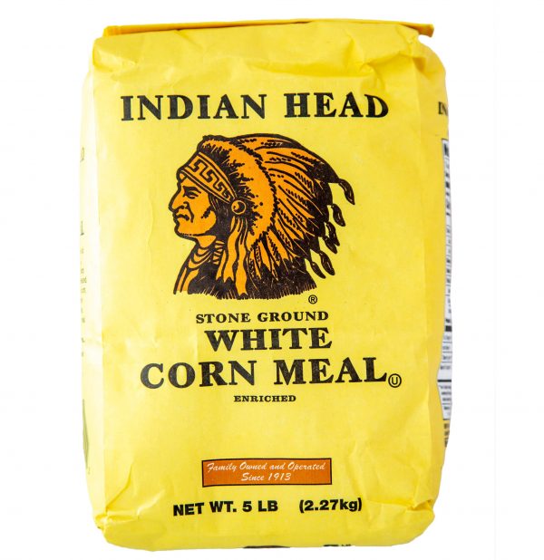 Mugaiwa Indian Head Stone Ground White Corn Meal 2.27kg
