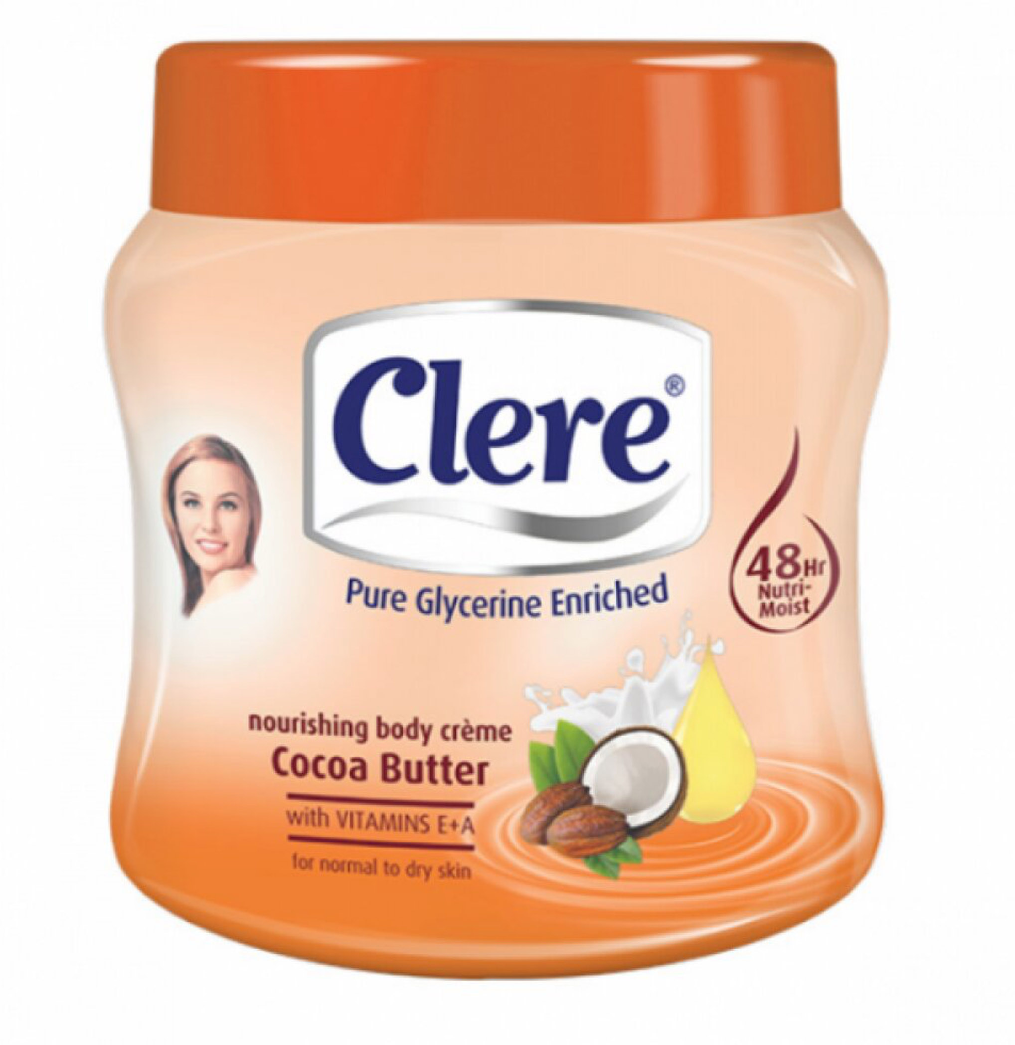 Clere Nourishing Cocoa Butter body crème